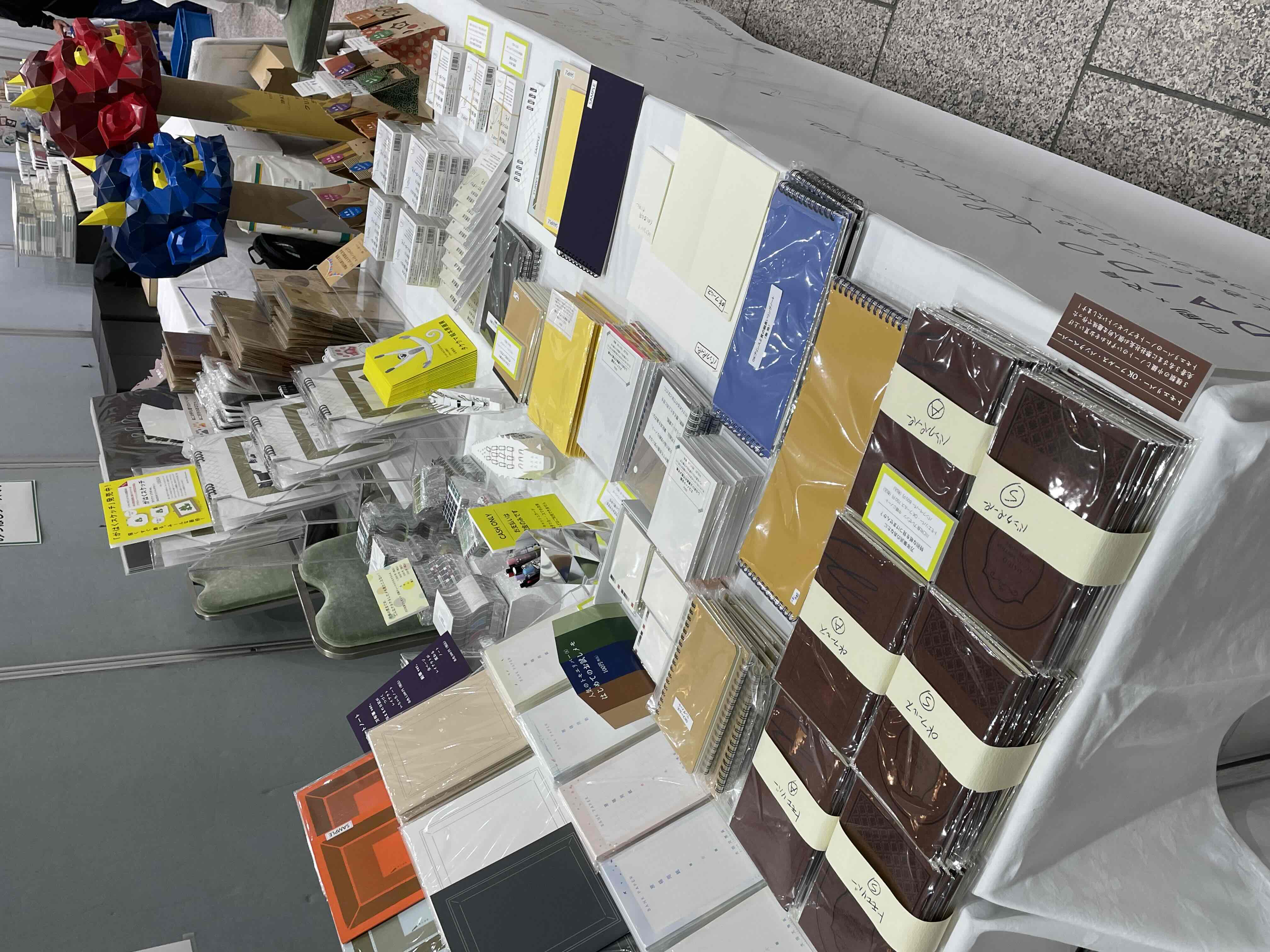 札幌大同印刷参加！ 「文具のみつはしpresents紙ものマルシェ」へのご来場 ありがとうございました。のイメージ画像3