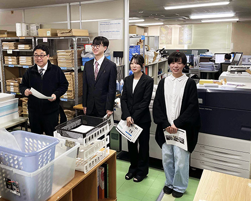 札幌大同印刷新入社員研修の様子