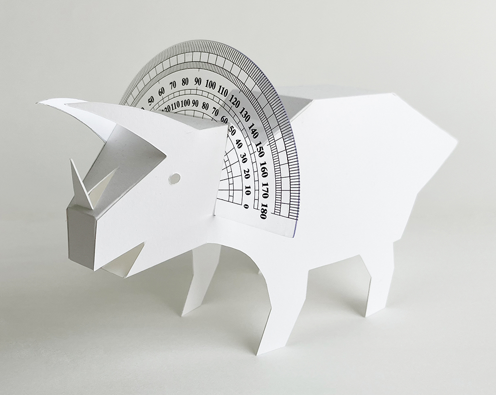 モノサシサウルス「トリケラトプス」のご案内のイメージ画像1
